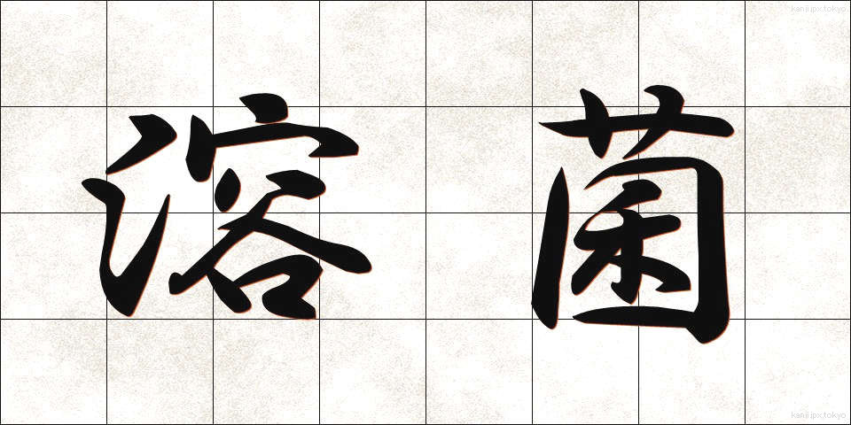 溶菌 (ようきん)