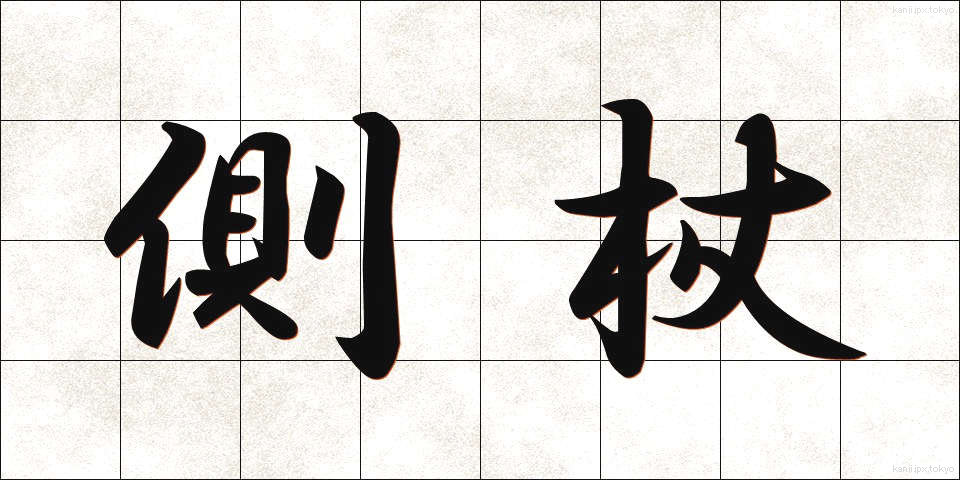 側杖 (そばづえ)