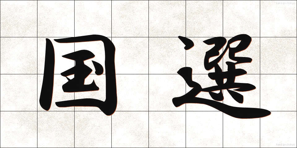 国選 (こくせん)