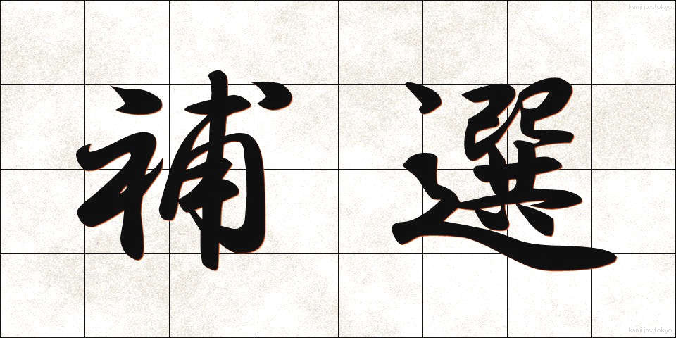 補選 (ほせん)