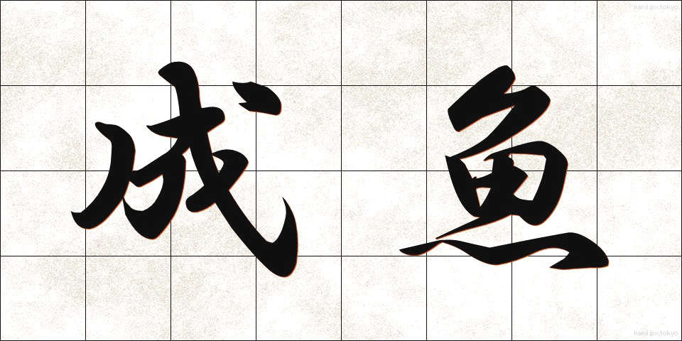 成魚 (せいぎょ)