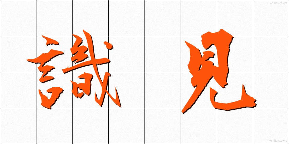 識見 (しきけん)