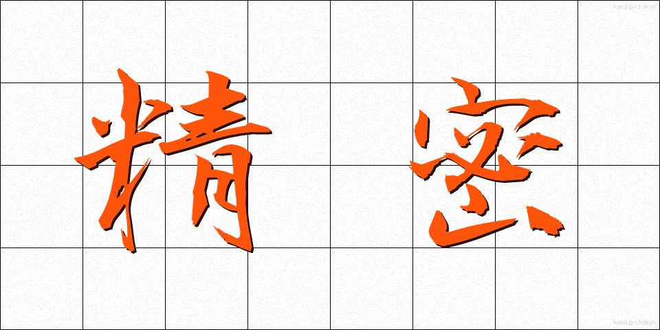 精密 (せいみつ)