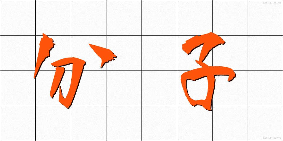 分子 (ぶんし)