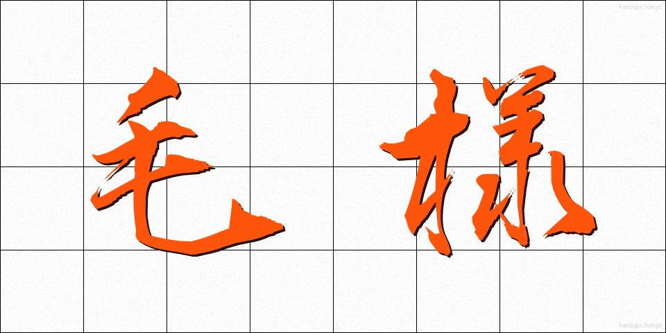 毛様 (もうよう)
