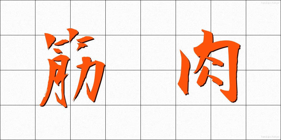 筋肉 (きんにく)