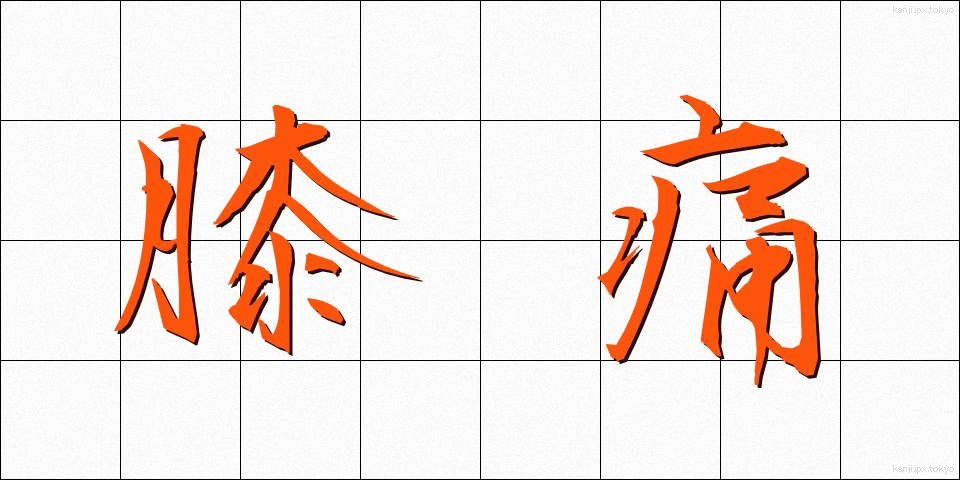 膝痛 (ひざつう)