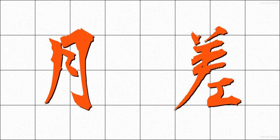 月差 (げっさ)