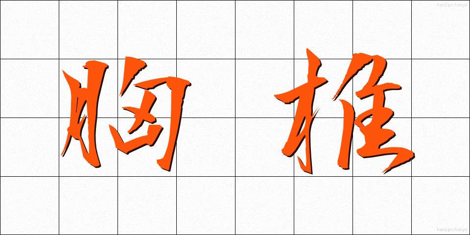 胸椎 (きょうつい)