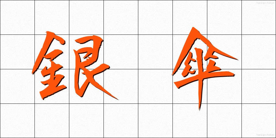 銀傘 (ぎんがさ)