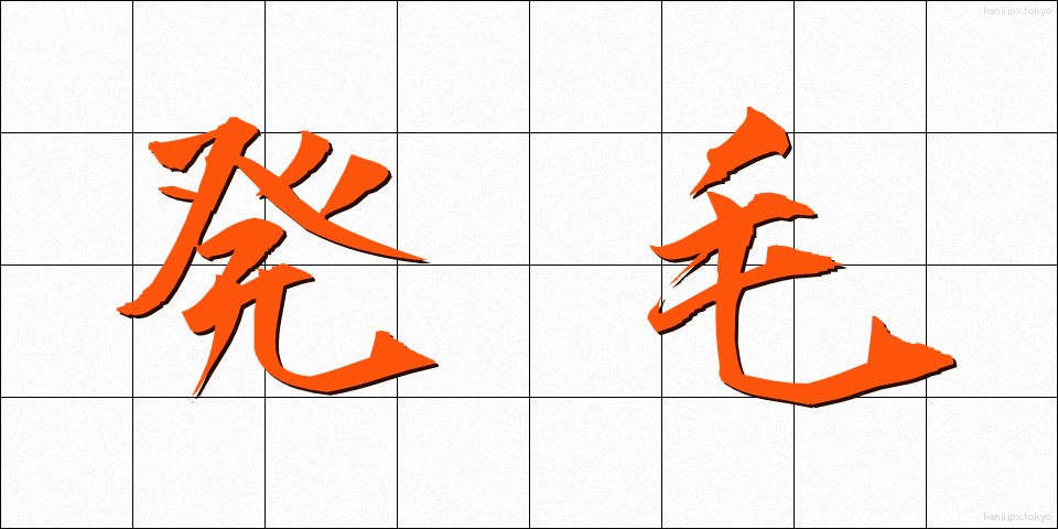 発毛 (はつもう)