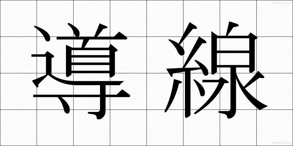 導線 (どうせん)