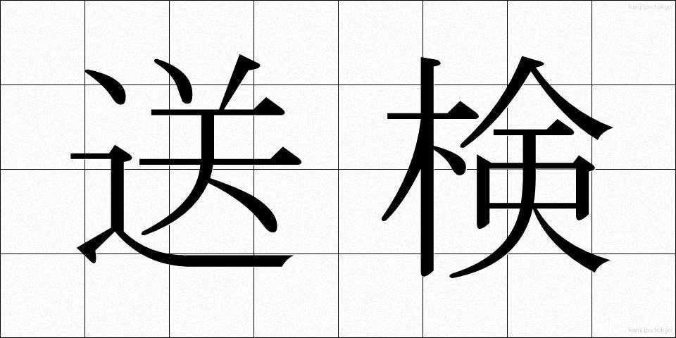 送検 (そうけん)