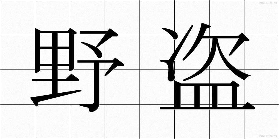 野盗 (やとう)