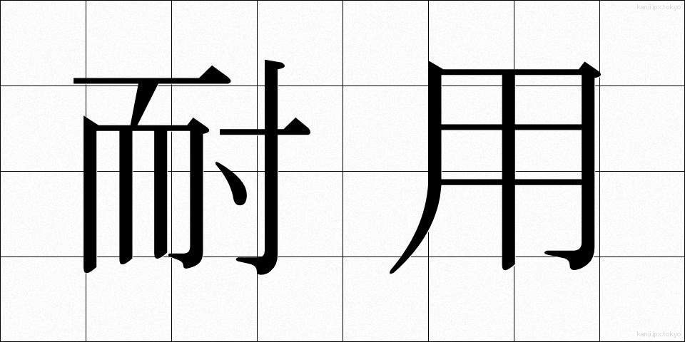 耐用 (たいよう)