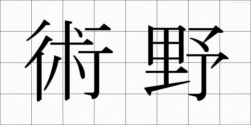 術野 (じゅつや)