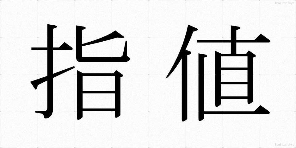 指値 (さしね)