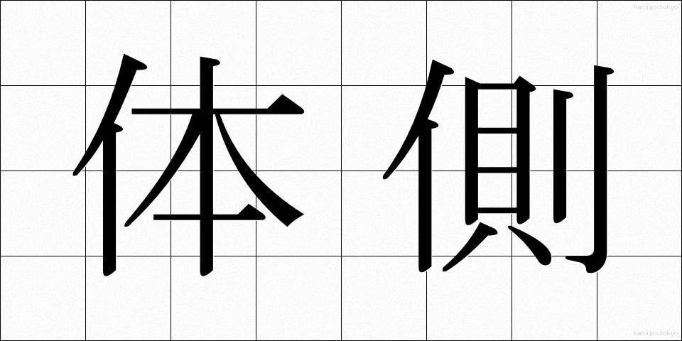 体側 (たいそく)