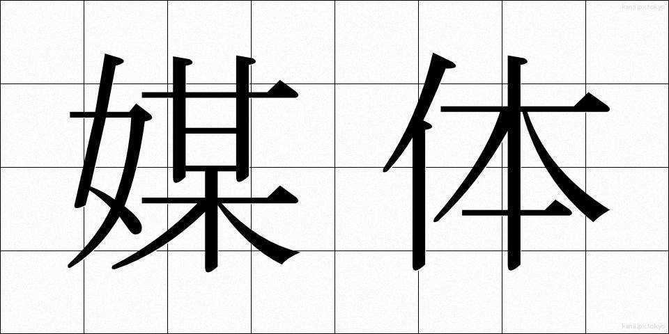 媒体 (ばいたい)