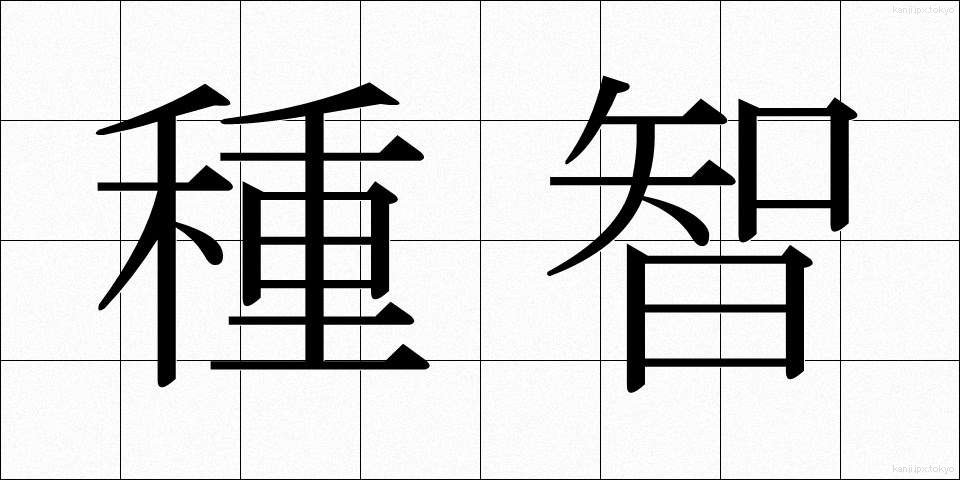 種智 (しゅち)