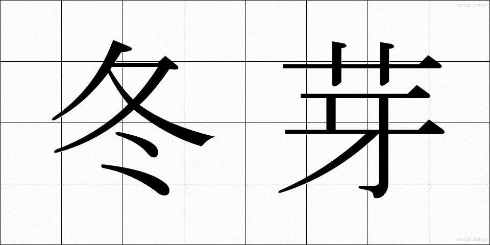 冬芽 (とうが)