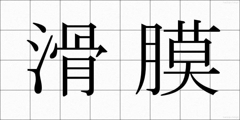 滑膜 (かつまく)