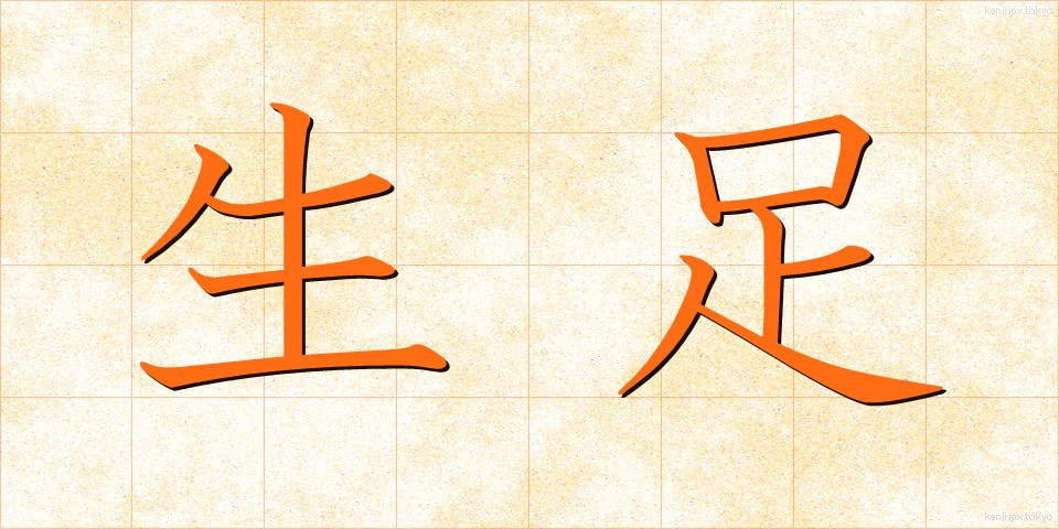 生足 (なまあし)