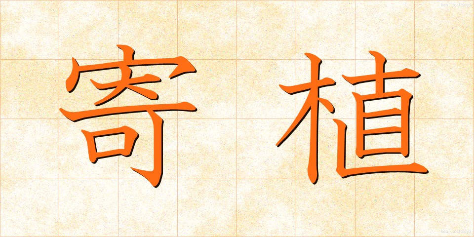 寄植 (よりうえ)