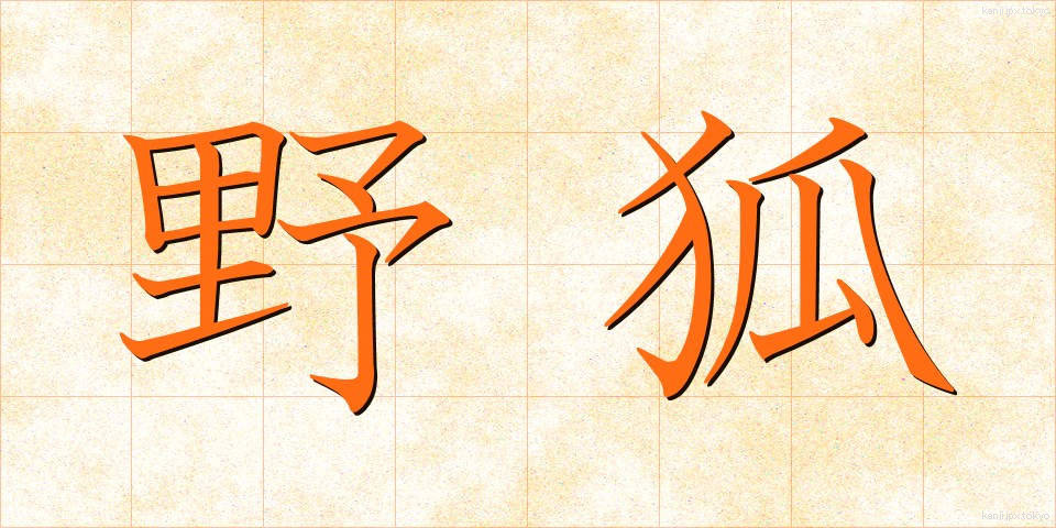 野狐 (やこ)