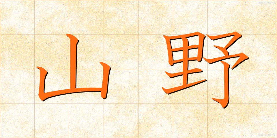 山野 (さんや)