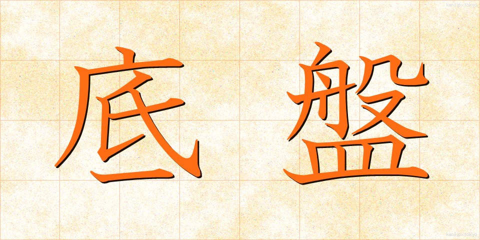 底盤 (ていばん)