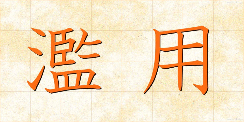 濫用 (らんよう)
