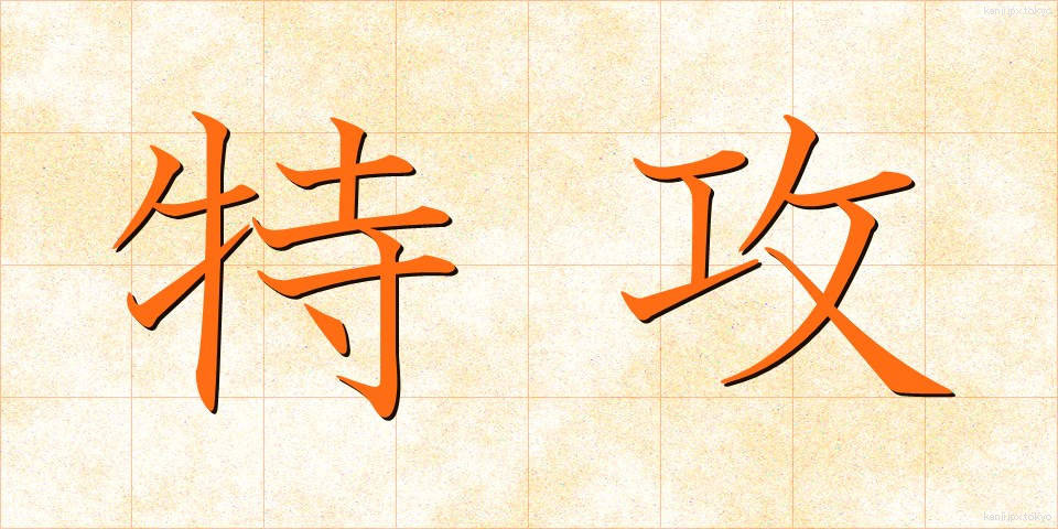 特攻 (とっこう)