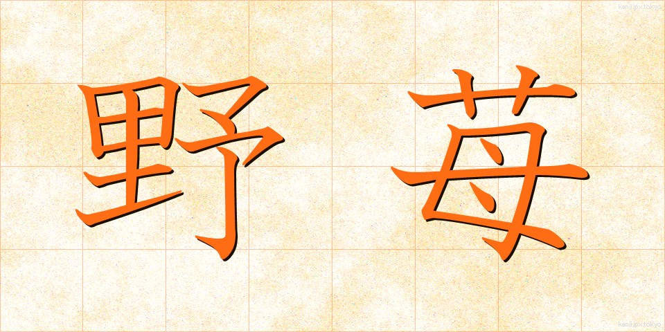 野苺 (のいちご)