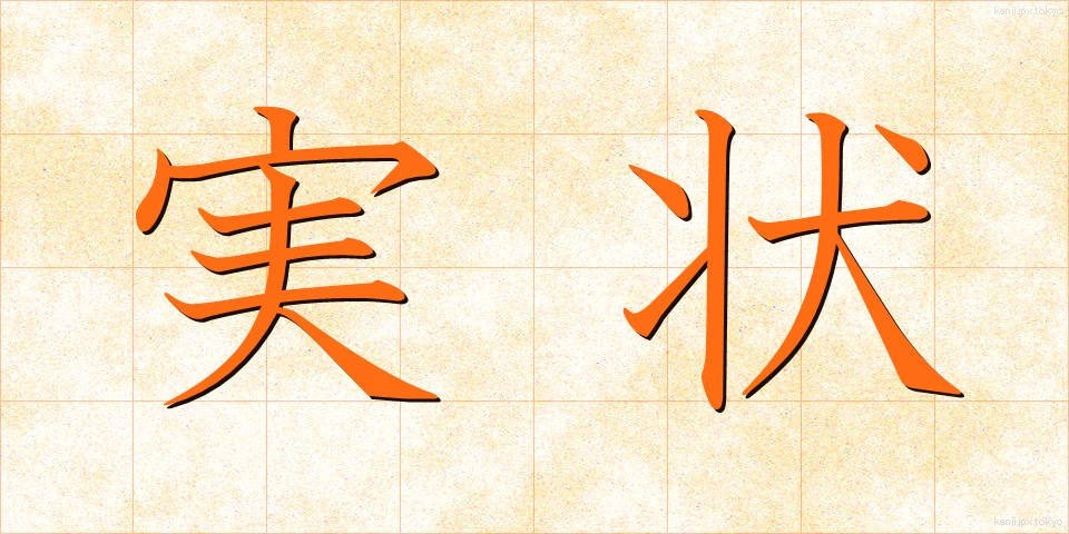 実状 (じつじょう)