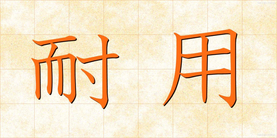 耐用 (たいよう)