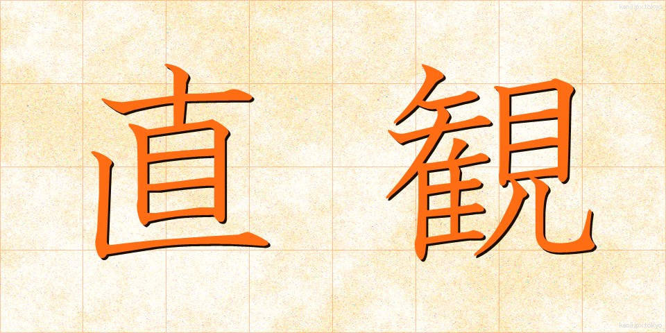 直観 (ちょっかん)