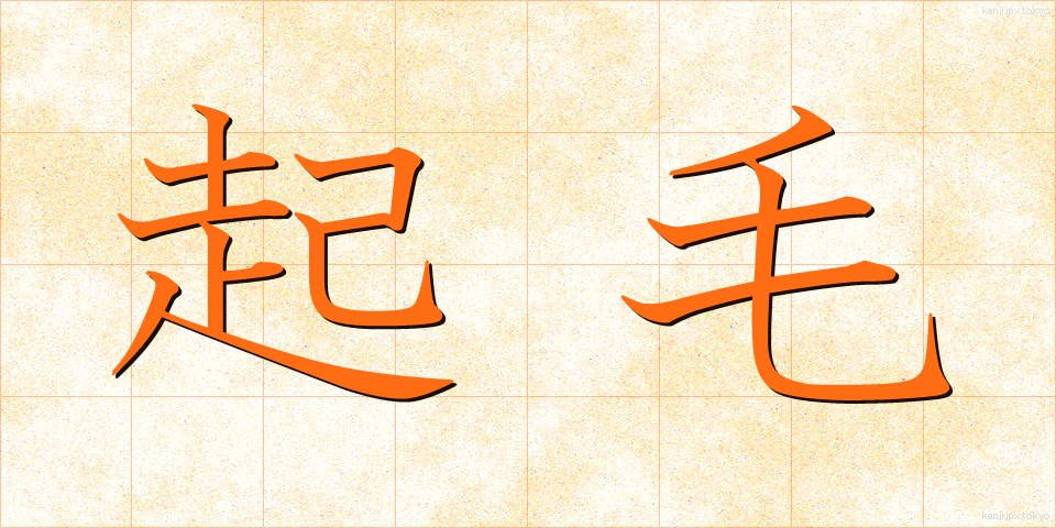 起毛 (きもう)
