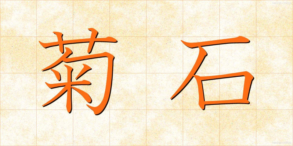 菊石 (きくせき)