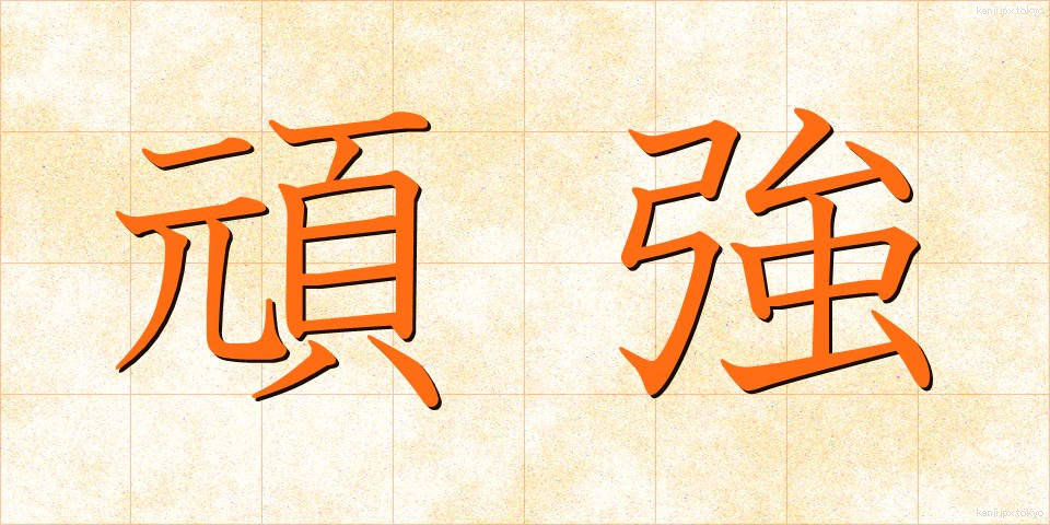 頑強 (がんきょう)