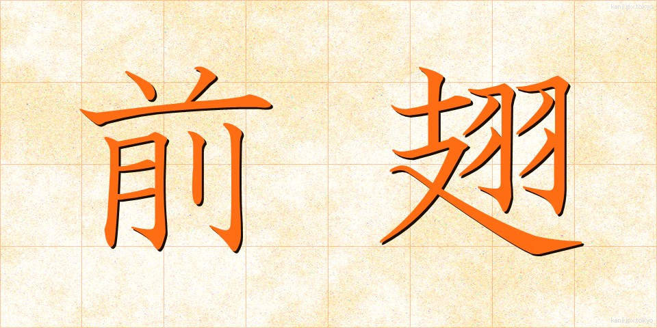 前翅 (ぜんし)