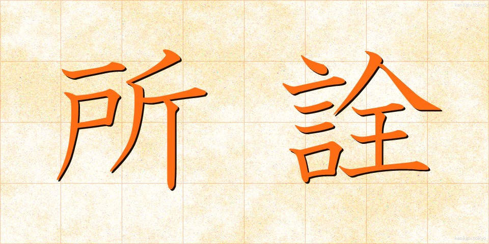 所詮 (しょせん)