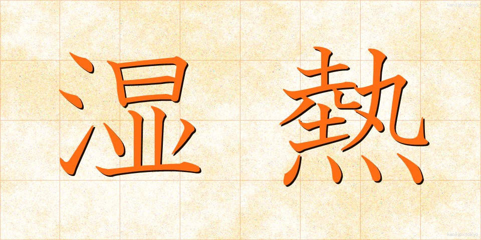 湿熱 (しつねつ)
