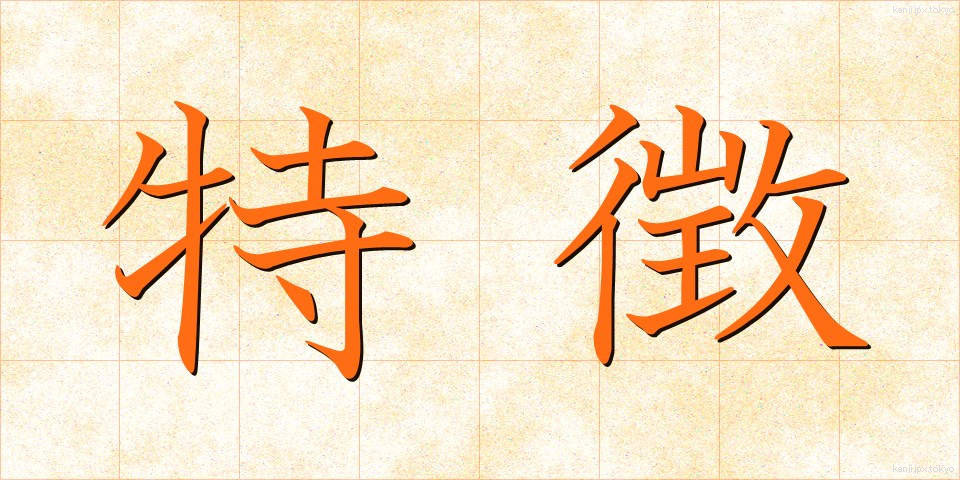特徴 (とくちょう)