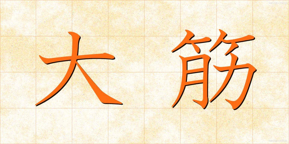 大筋 (おおすじ)
