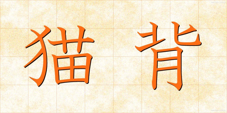 猫背 (ねこぜ)