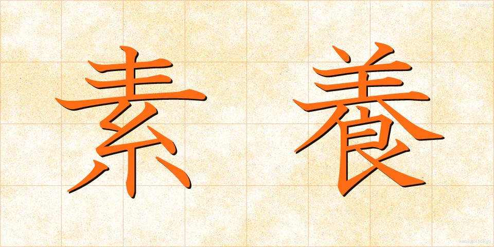 素養 (そよう)
