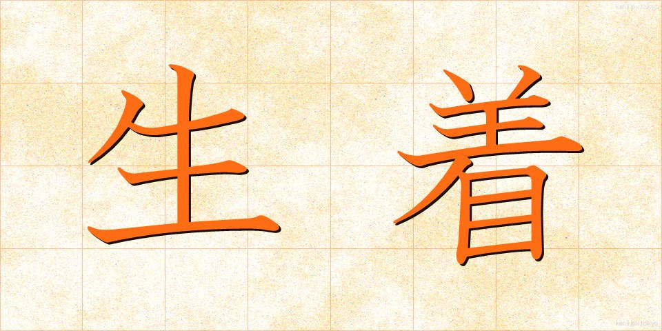 生着 (せいちゃく)