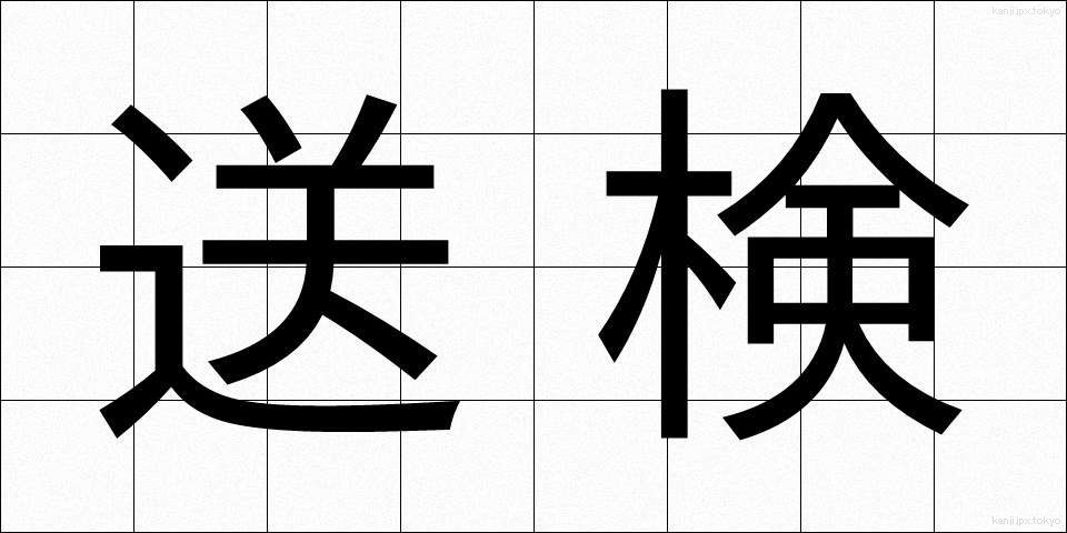 送検 (そうけん)