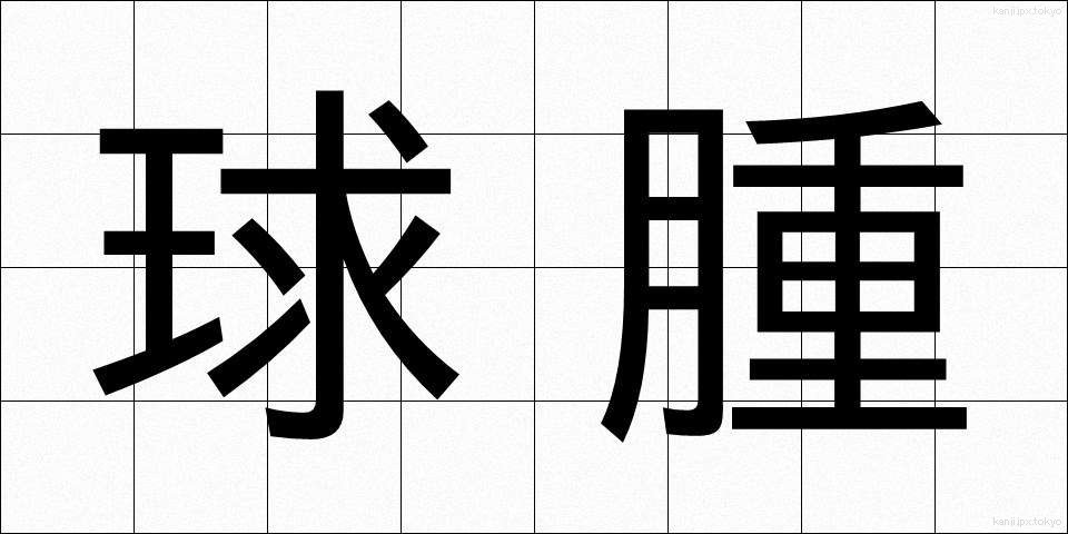 球腫 (きゅうしゅ)